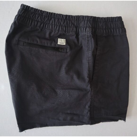 Vuori VW385 Women's Sz Small Charcoal Vintage Ripstop Raw Hem Shorts - Picture 7 of 7